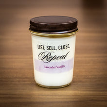 Load image into Gallery viewer, Candle-List, Sell, Close, Repeat - Lavender Vanilla